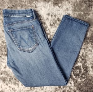 MOTHER The Looker Crop Getaway Girl Low Rise